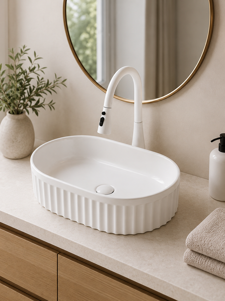 Sleek Table Mounted Wash Basin